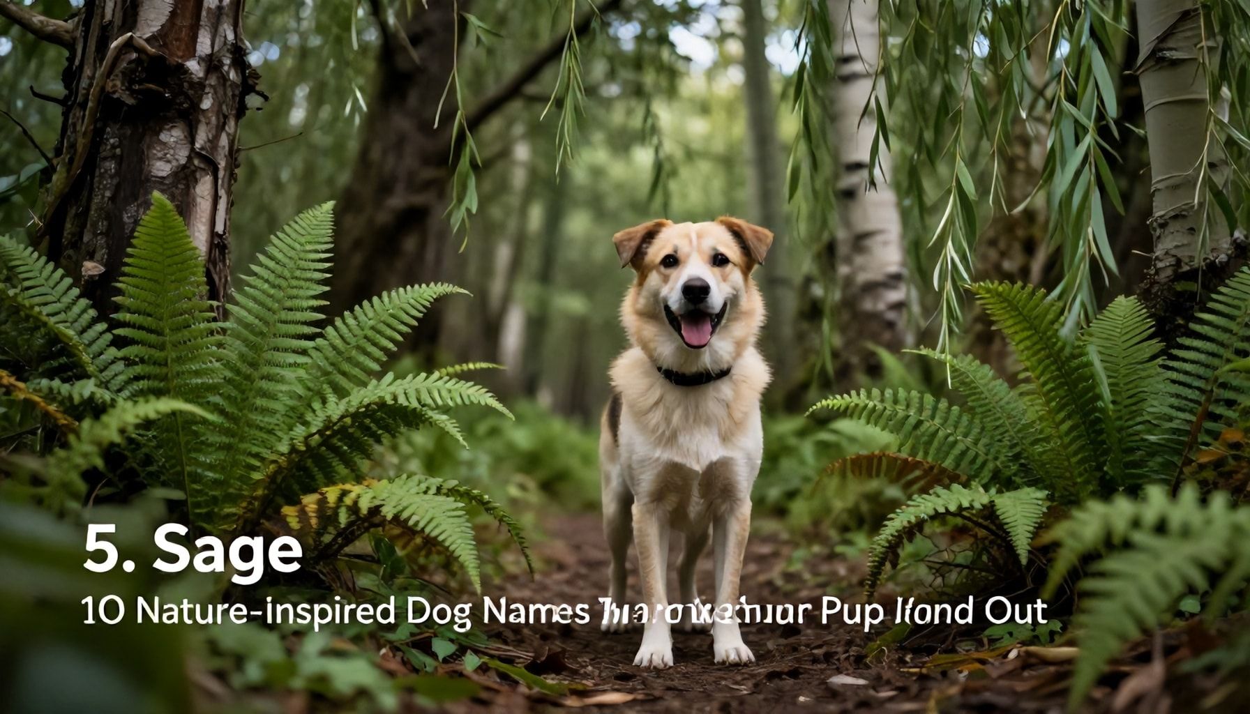 10 nombres inspirados en la naturaleza que harán que tu perro destaque*