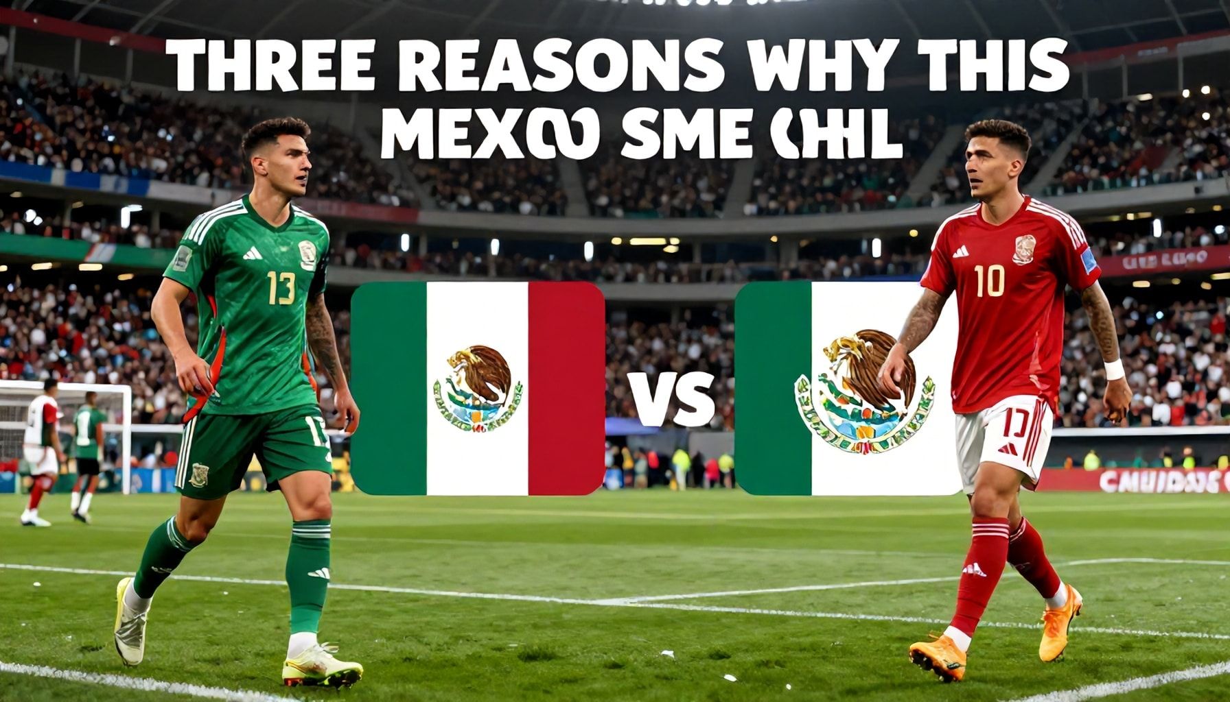 3 Razones por las que este partido de México es imperdible*