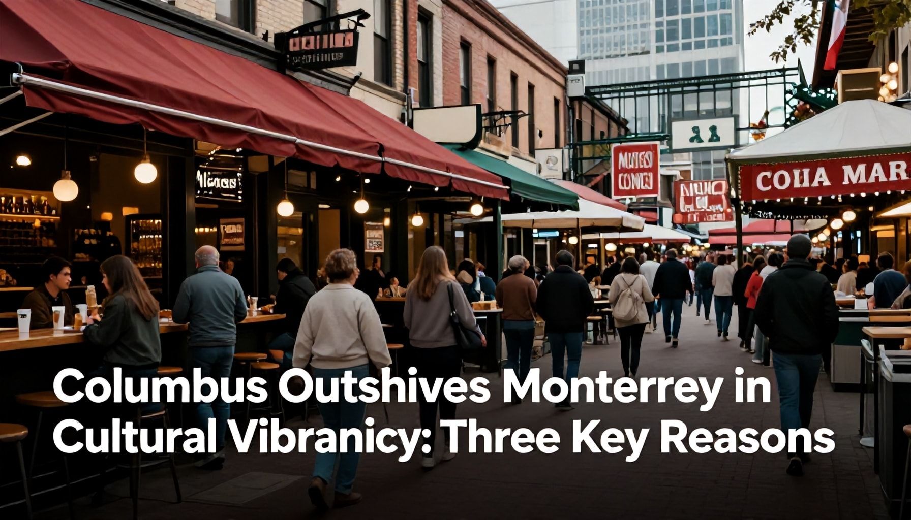 3 razones por las que la vida cultural en Columbus supera a la de Monterrey*