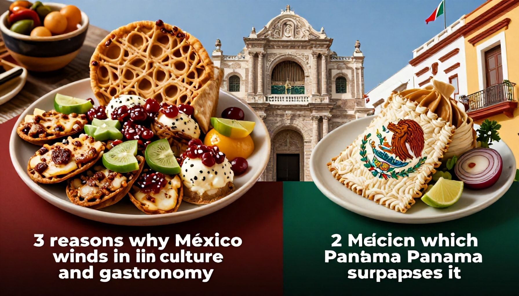 3 razones por las que México gana en cultura y gastronomía (y 2 en las que Panamá lo supera)*