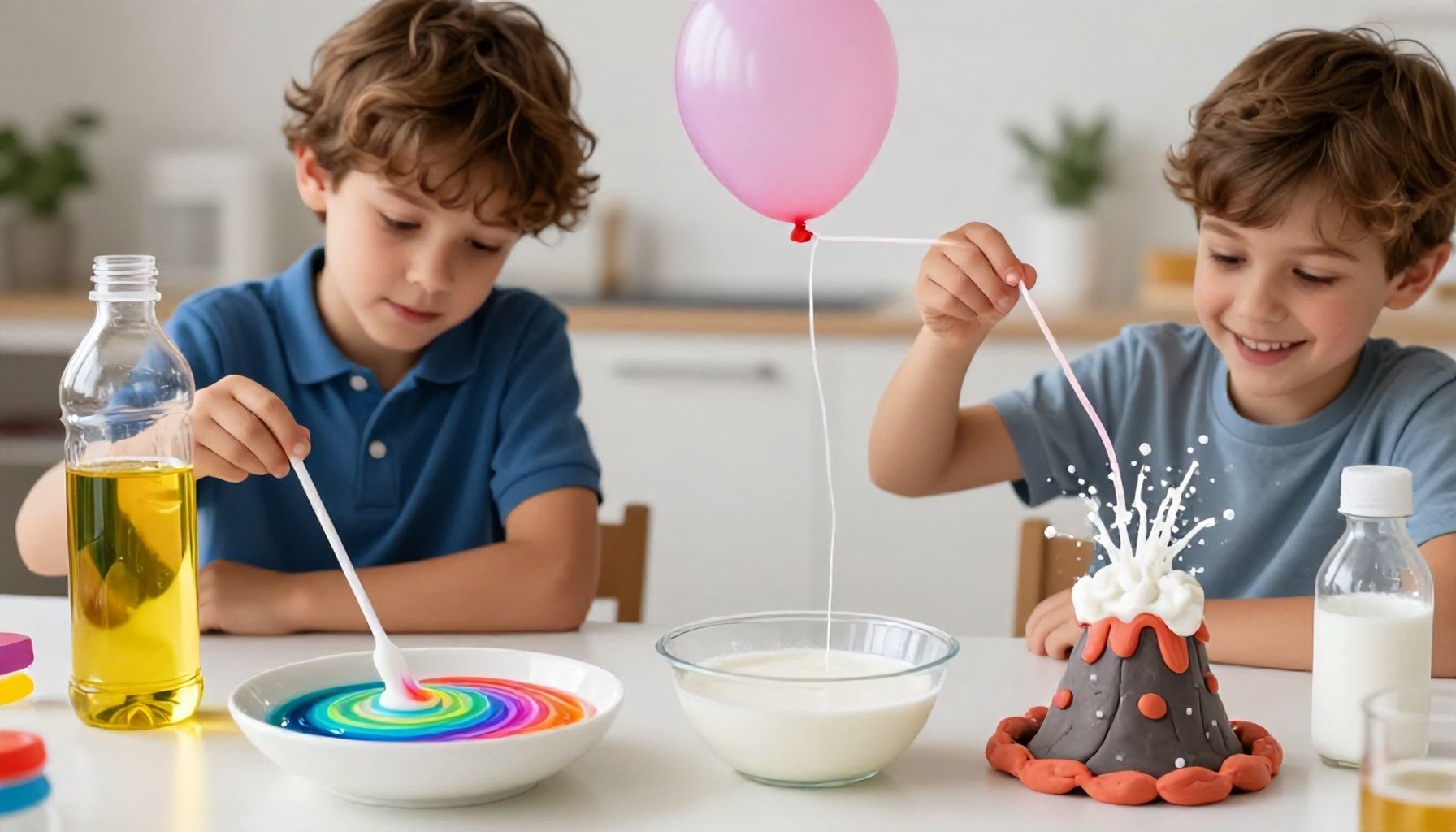 5 actividades científicas fáciles para celebrar en casa*