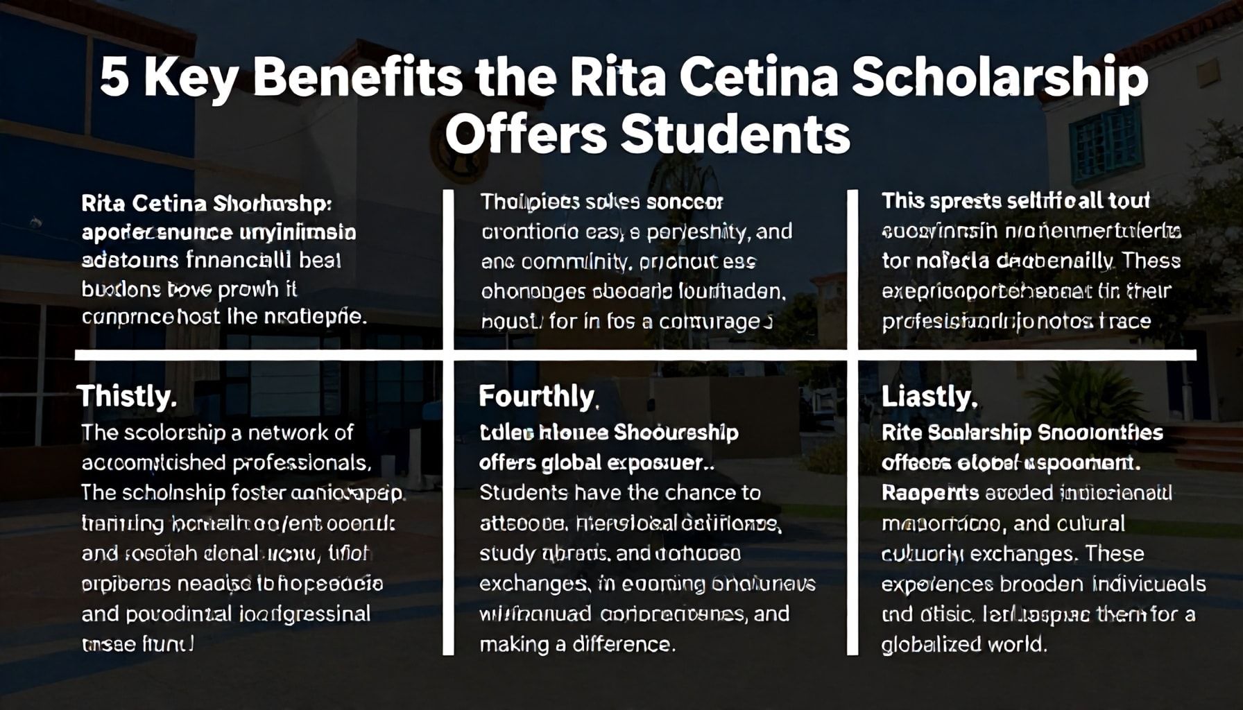 5 beneficios clave que la Beca Rita Cetina ofrece a los estudiantes