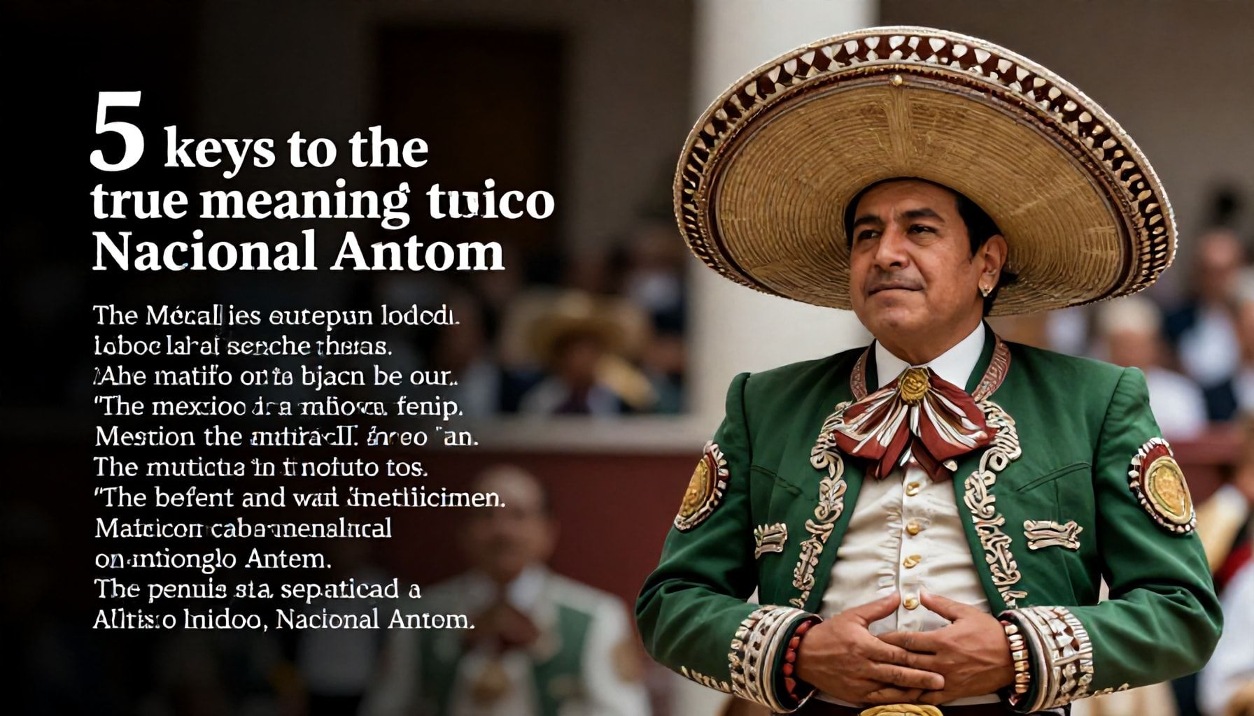 5 claves para entender el verdadero significado del Himno Nacional Mexicano*