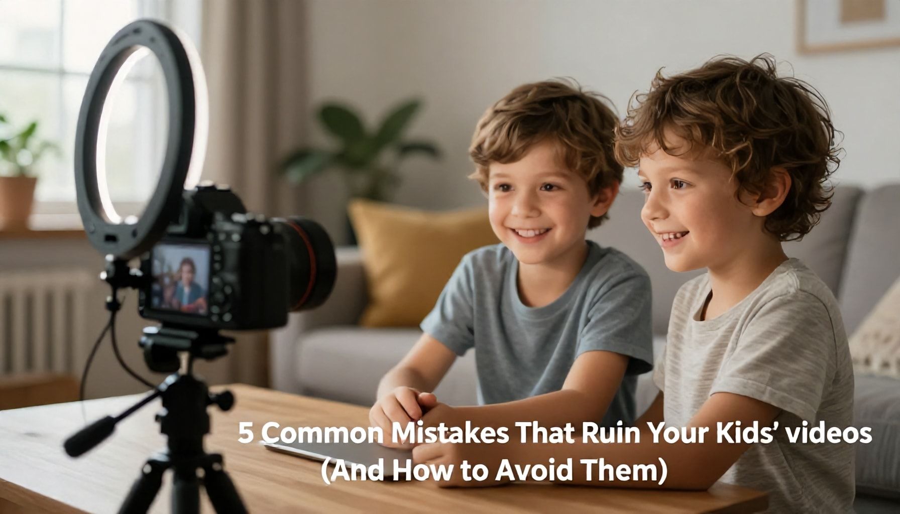 5 errores comunes que arruinan tus videos infantiles (y cómo evitarlos)*