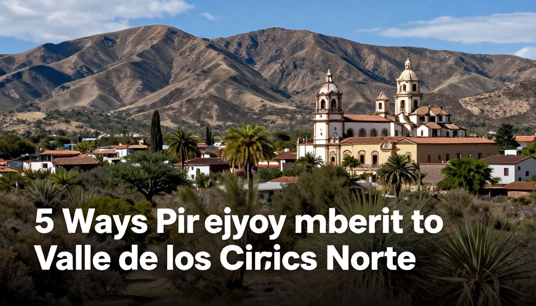 5 formas de disfrutar la biodiversidad del Valle de los Cirios*