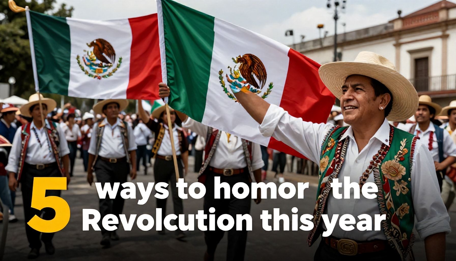 5 formas de honrar la Revolución Mexicana este año*