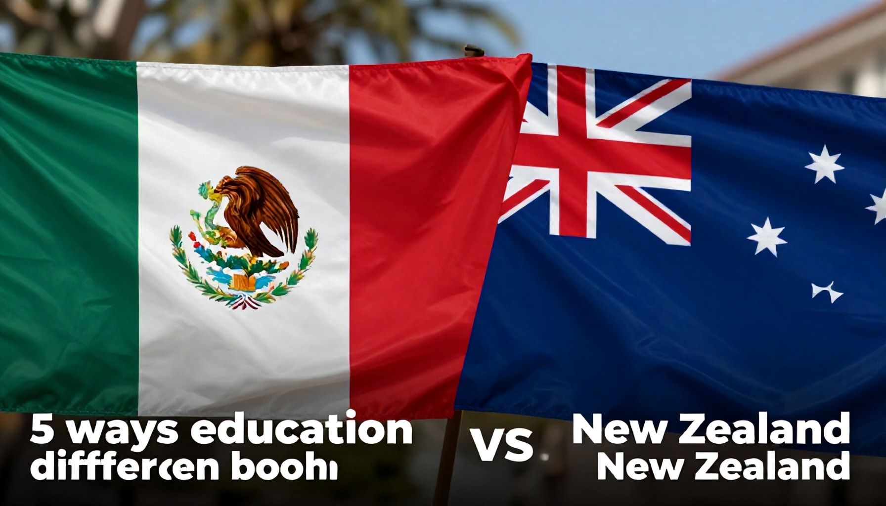 5 formas en las que la educación difiere entre ambos países*