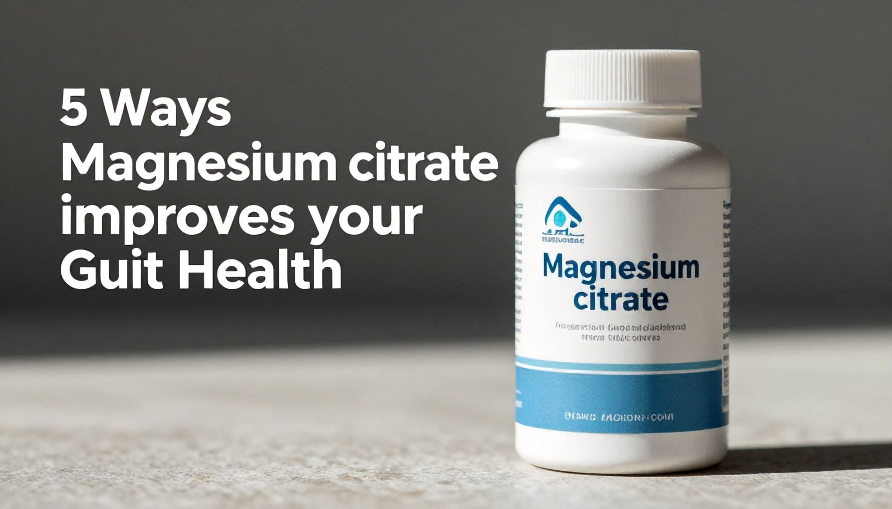 5 formas en que el citrato de magnesio mejora tu salud intestinal*