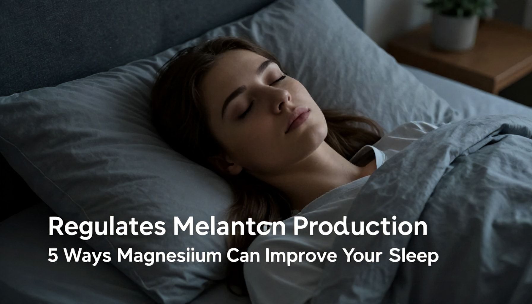 5 Formas en que el Magnesio Puede Mejorar tu Calidad de Sueño*