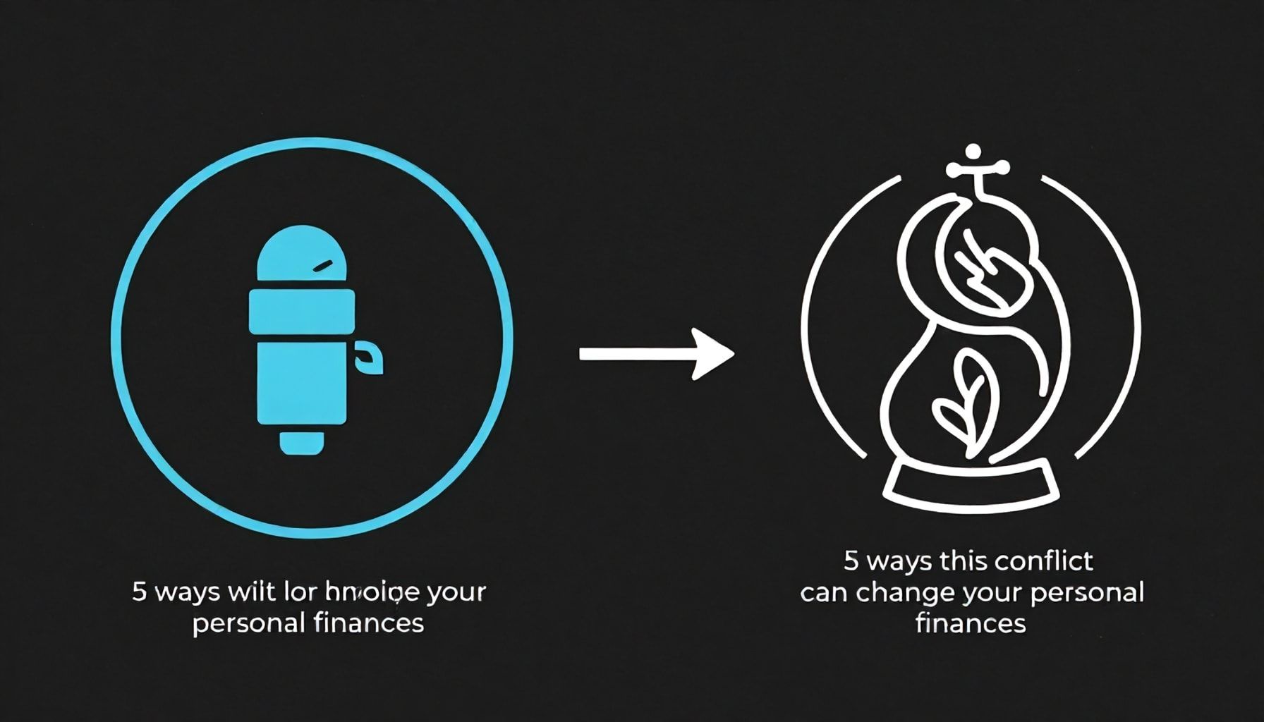 5 formas en que este conflicto puede cambiar tus finanzas personales*