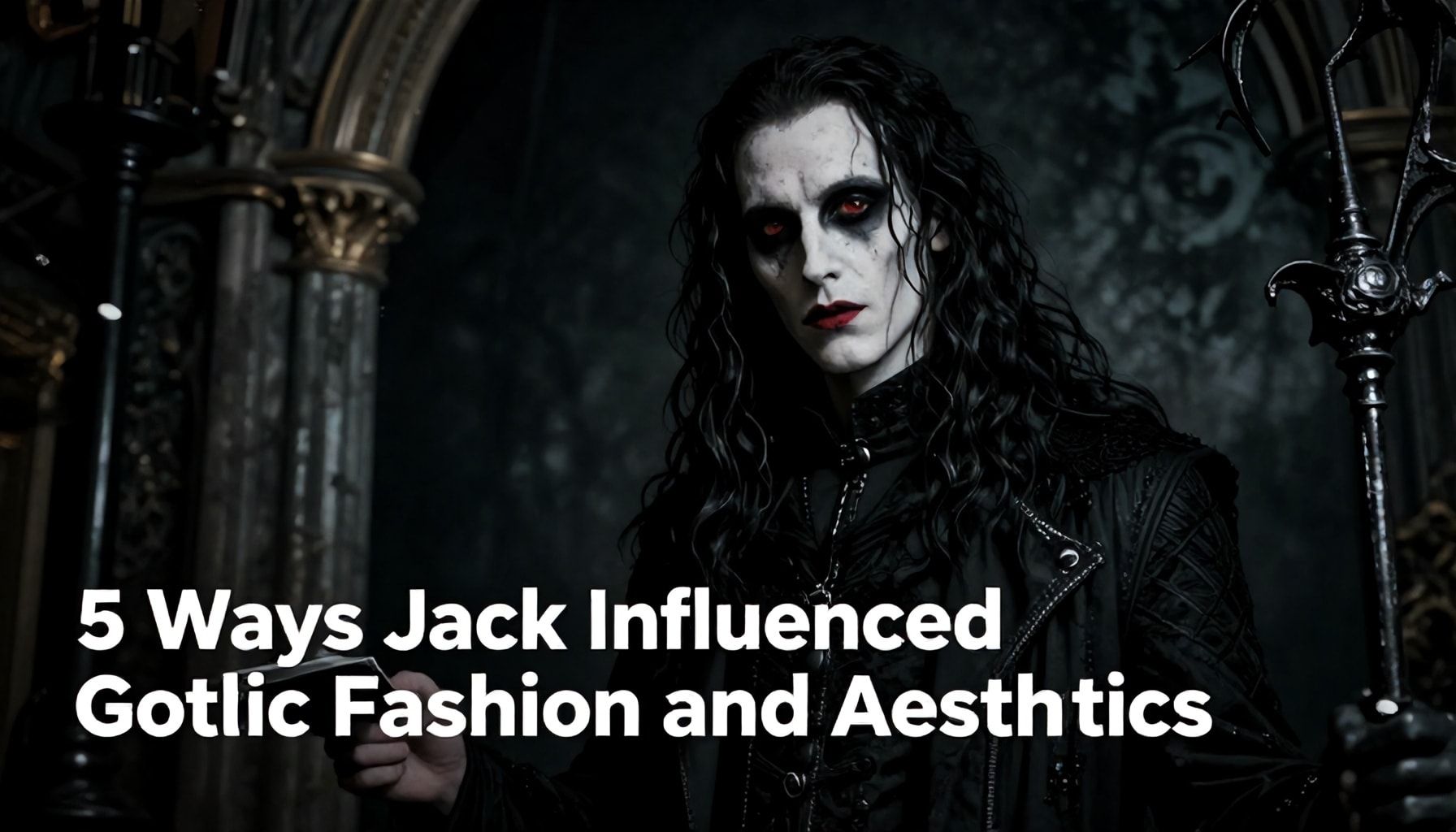 5 Formas en que Jack Influenció la Moda y la Estética Gótica*