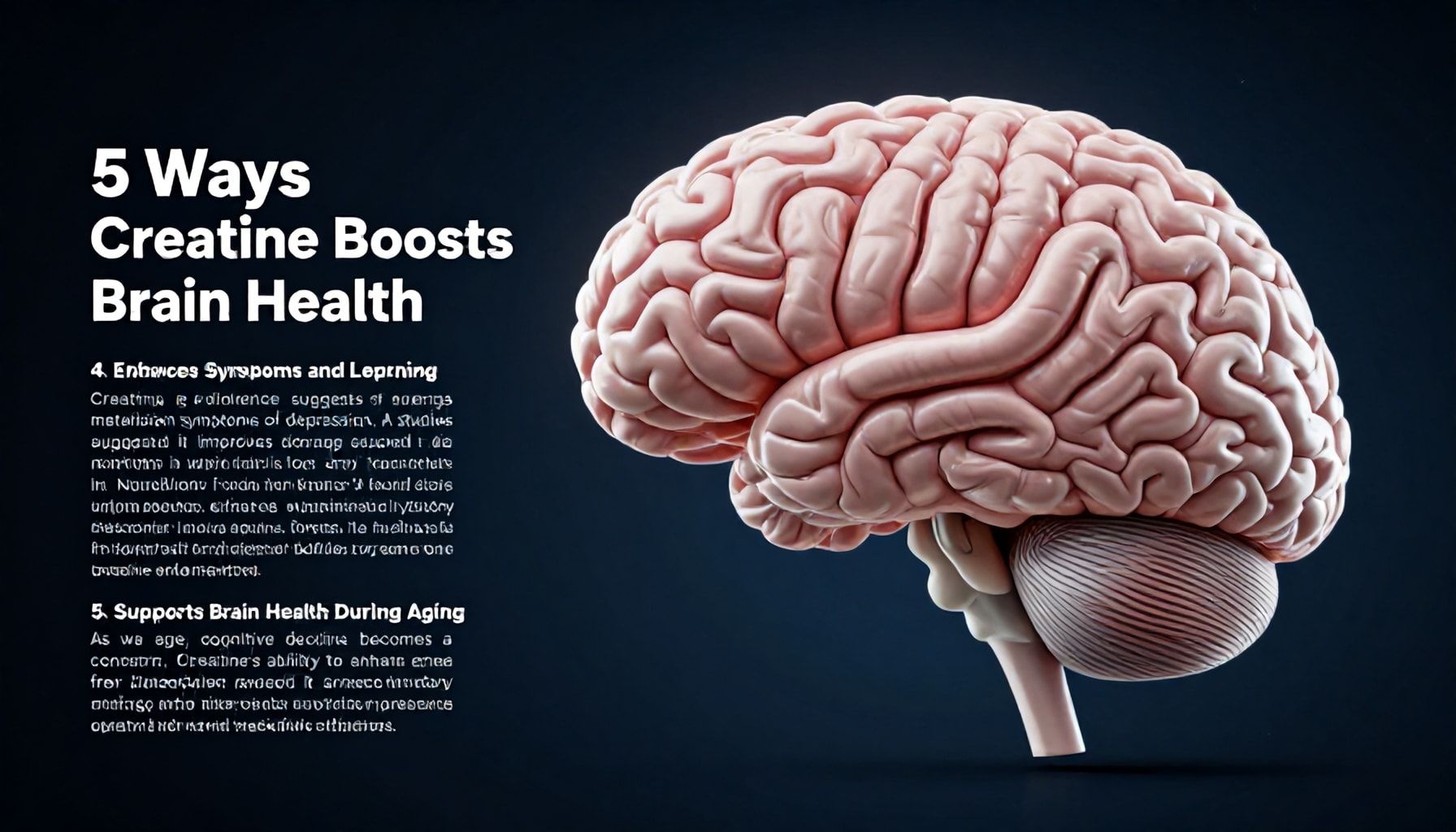 5 formas en que la creatina mejora tu salud cerebral*