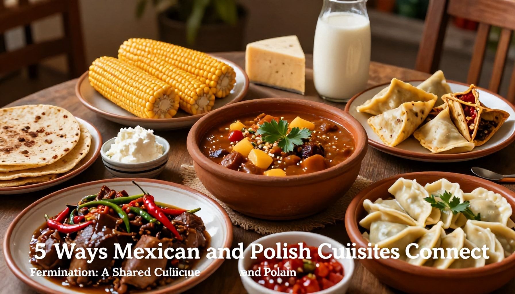 5 formas en que la gastronomía mexicana y polaca se conectan*