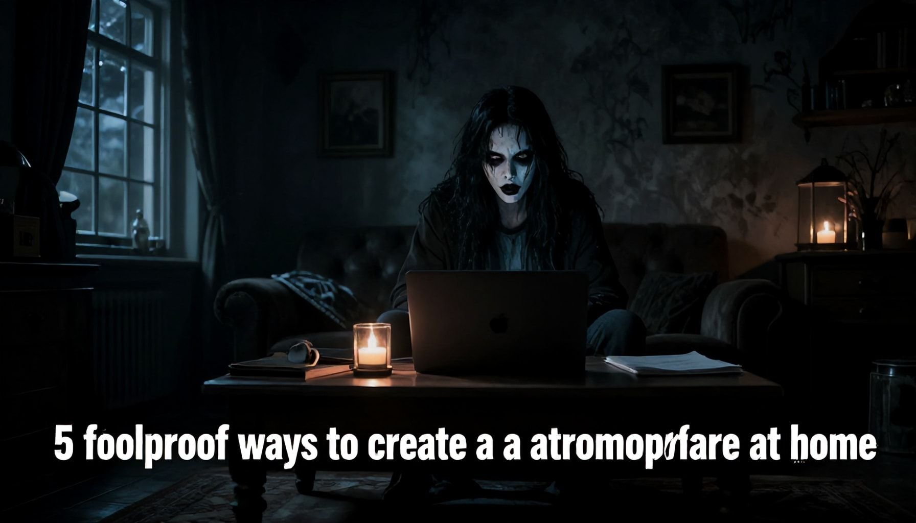 5 formas infalibles de crear una atmósfera de terror en casa*