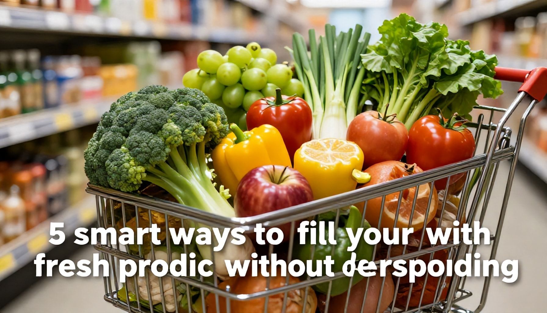 5 formas inteligentes de llenar tu carrito con productos frescos sin gastar de más*