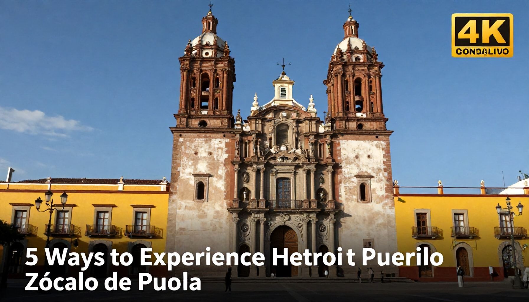 5 Maneras de Vivir la Historia del Zócalo de Puebla*