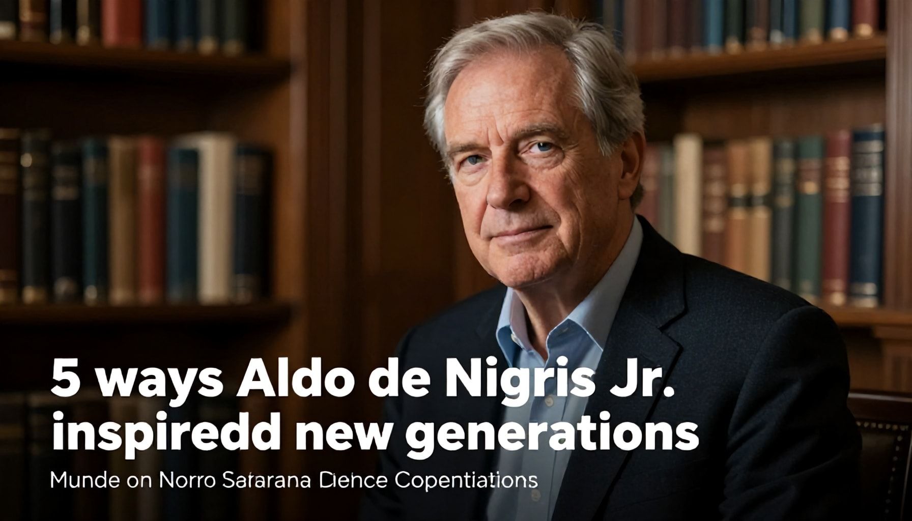 5 maneras en que Aldo de Nigris Jr. inspiró a las nuevas generaciones