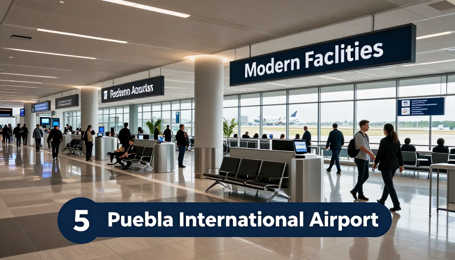 5 razones por las que el Aeropuerto de Puebla es tu mejor opción*
