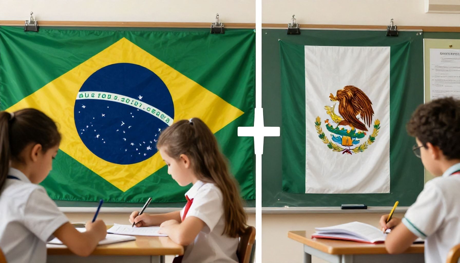 5 razones por las que el sistema educativo de Brasil y México son tan distintos*