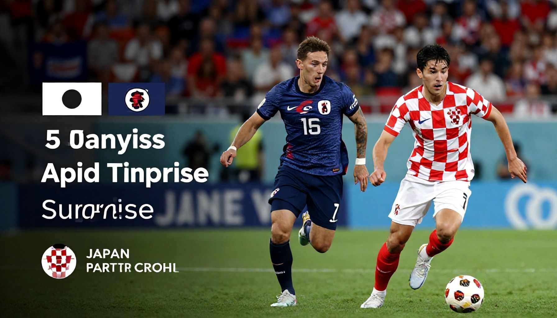 5 razones por las que Japón podría sorprender a Croacia