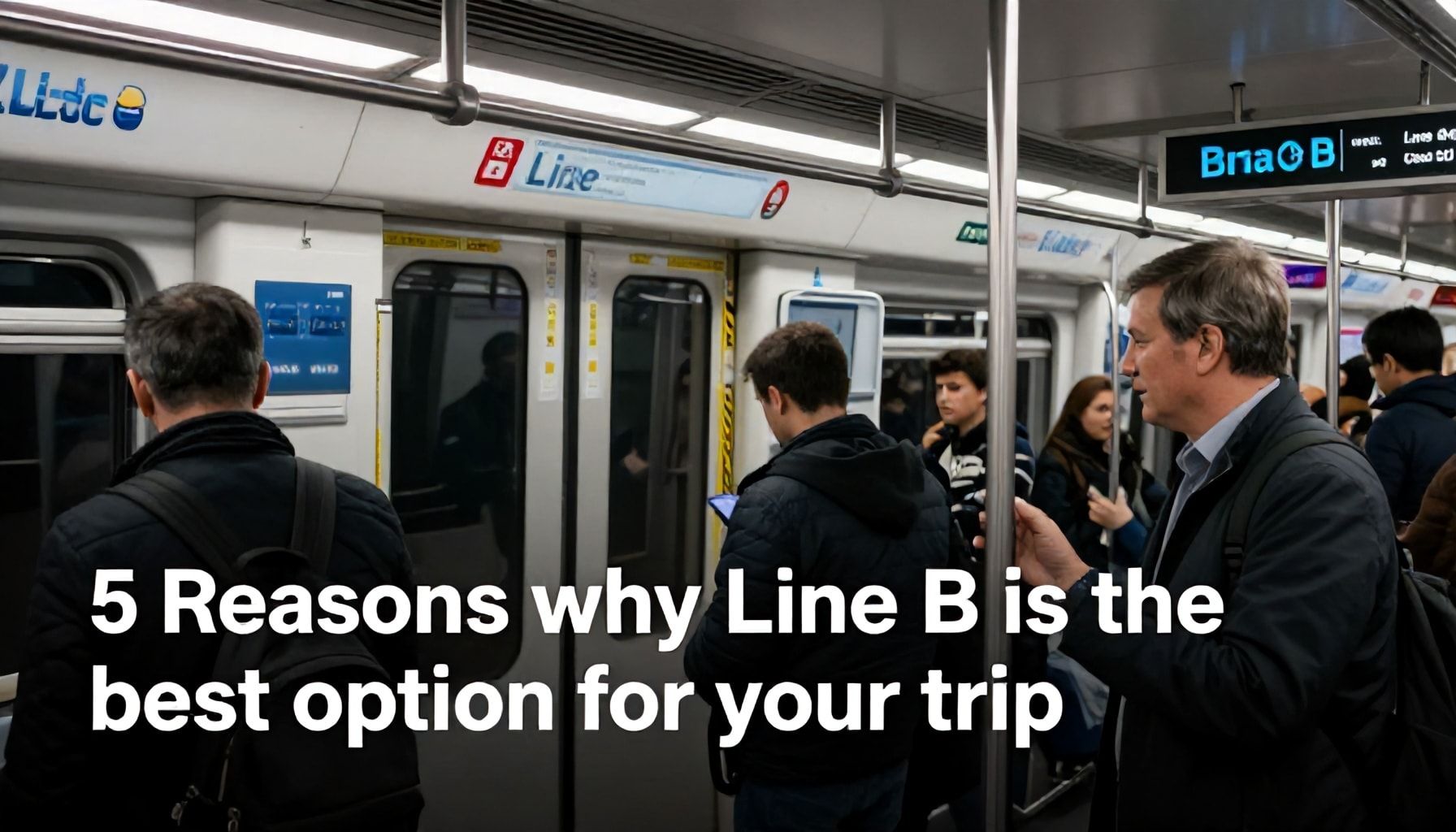 5 razones por las que la Línea B es la mejor opción para tu viaje*