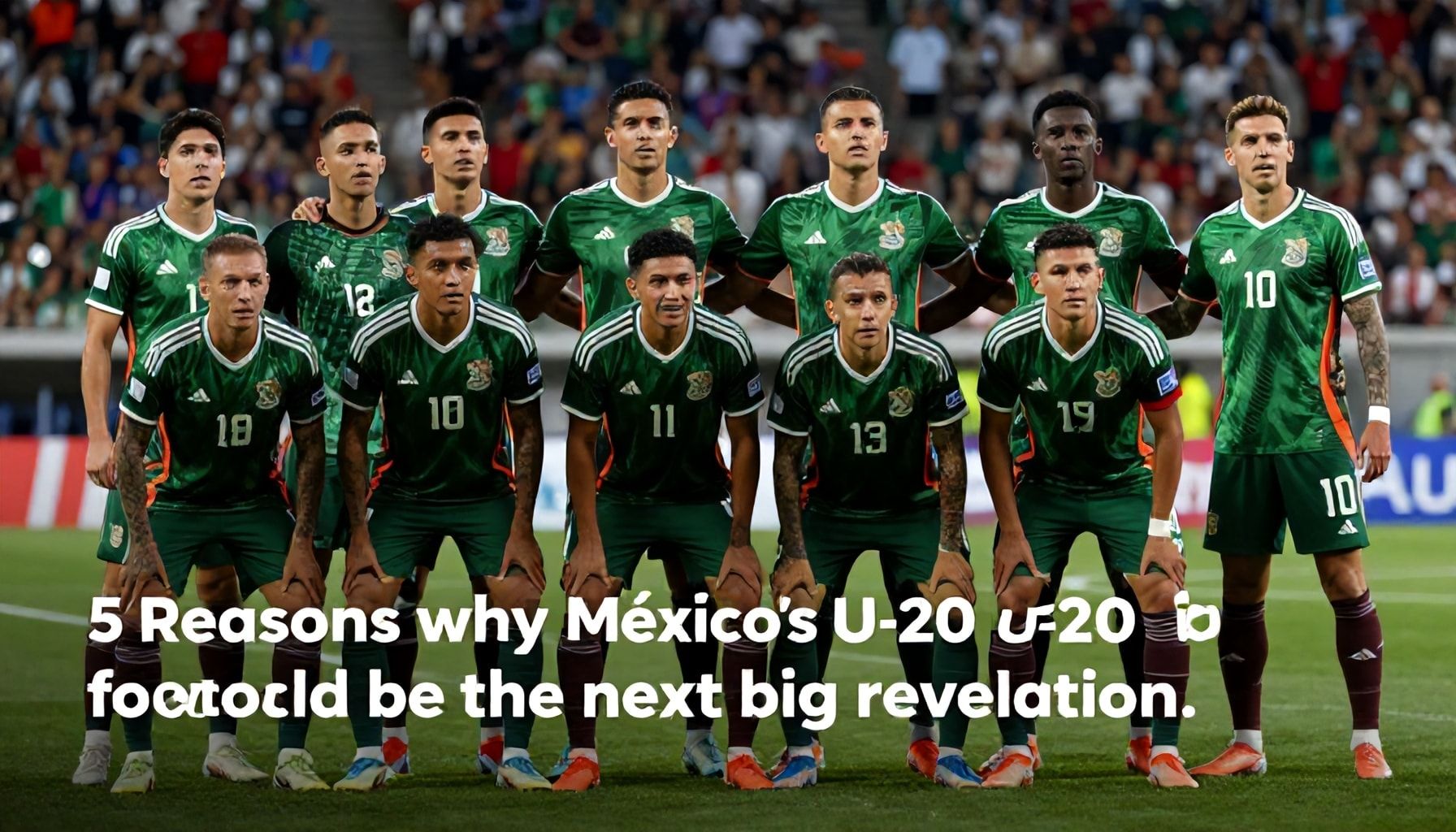 5 razones por las que la Selección Sub 20 podría ser la próxima gran revelación*