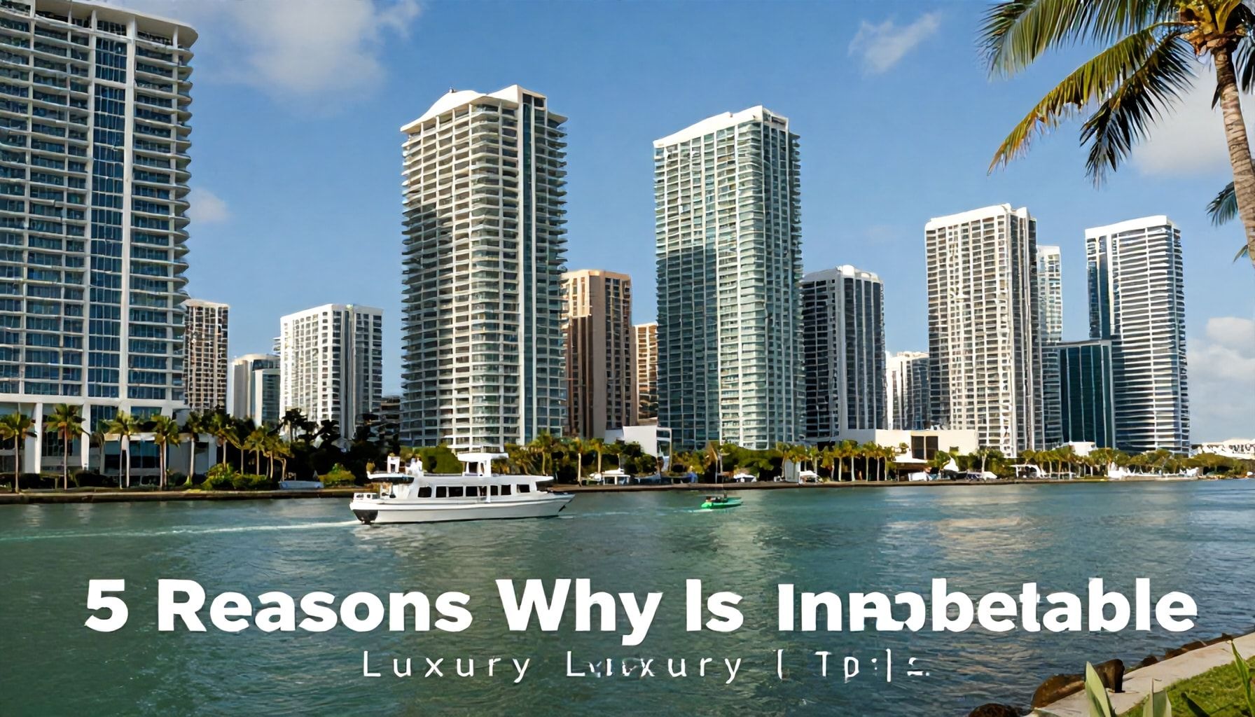 5 razones por las que Miami es imbatible para un viaje de lujo*