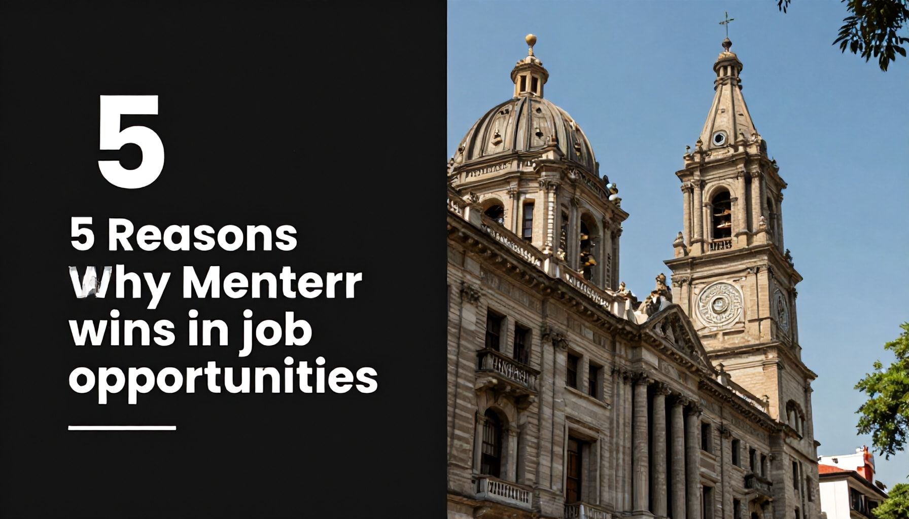 5 razones por las que Monterrey gana en oportunidades laborales*