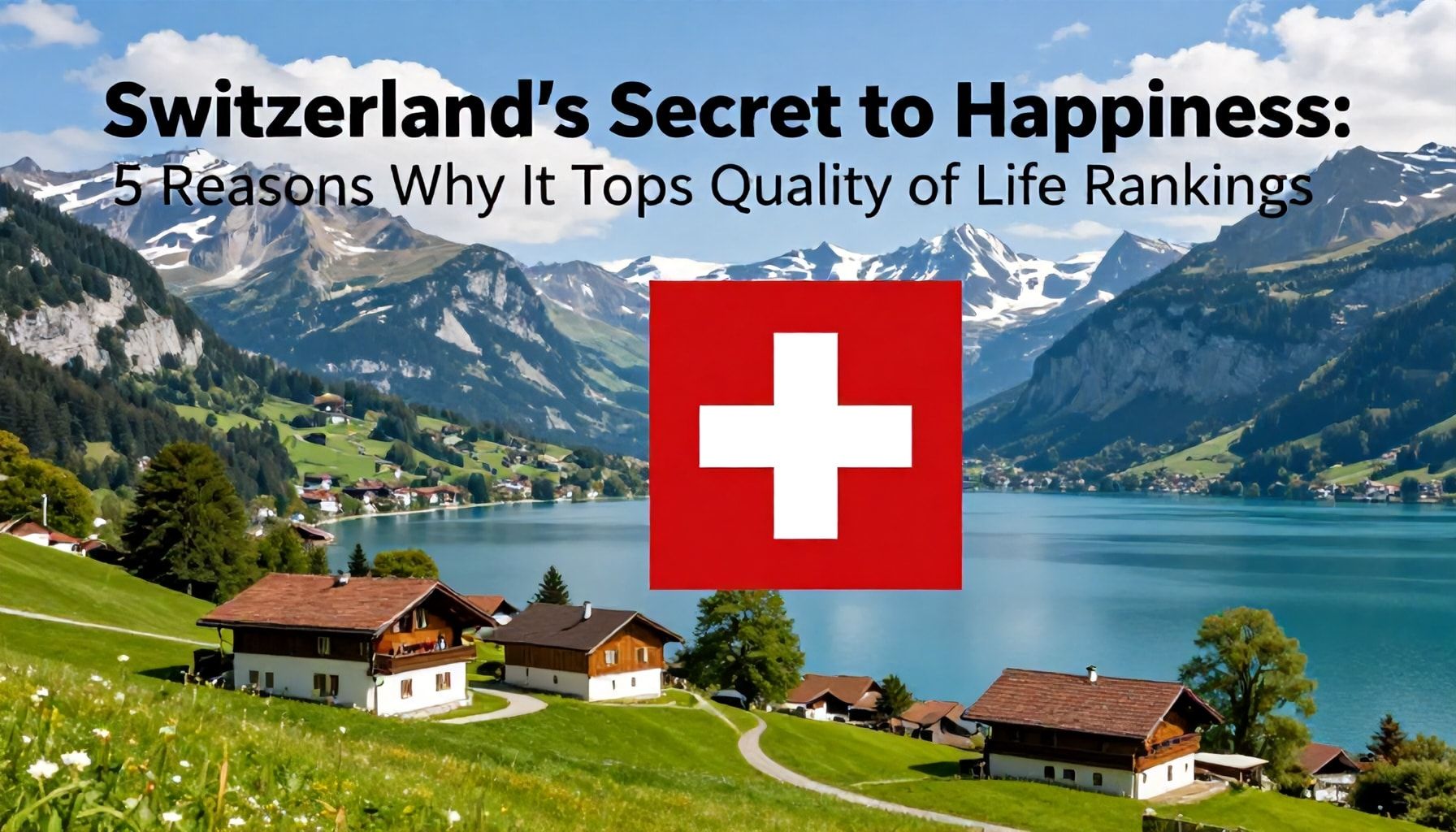 5 razones por las que Suiza gana en calidad de vida*