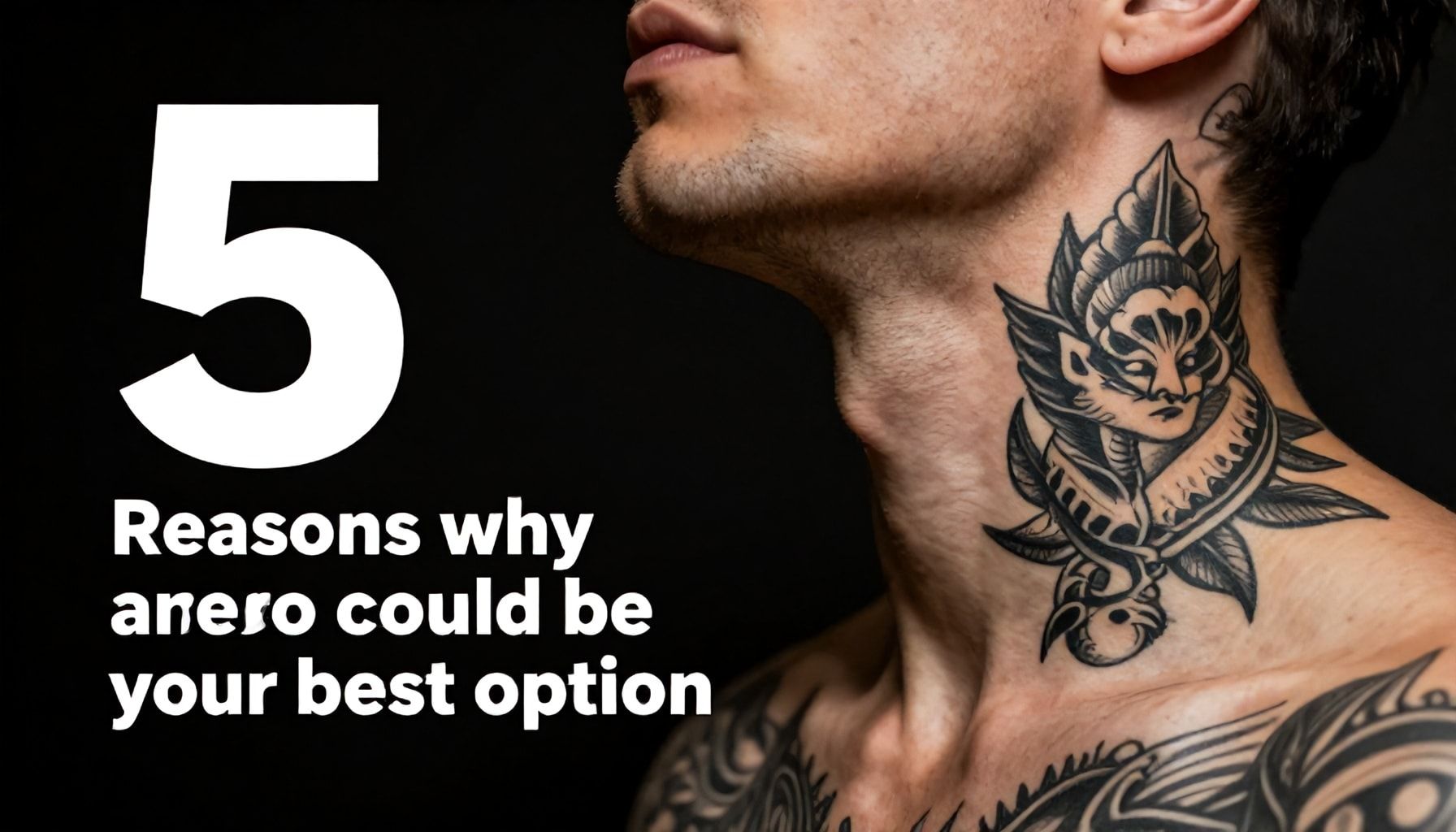 5 razones por las que un tatuaje en el cuello puede ser tu mejor opción*