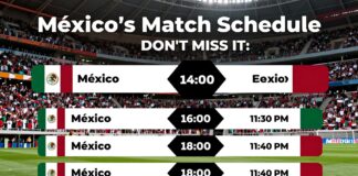 Horario del partido de México: No te lo pierdas