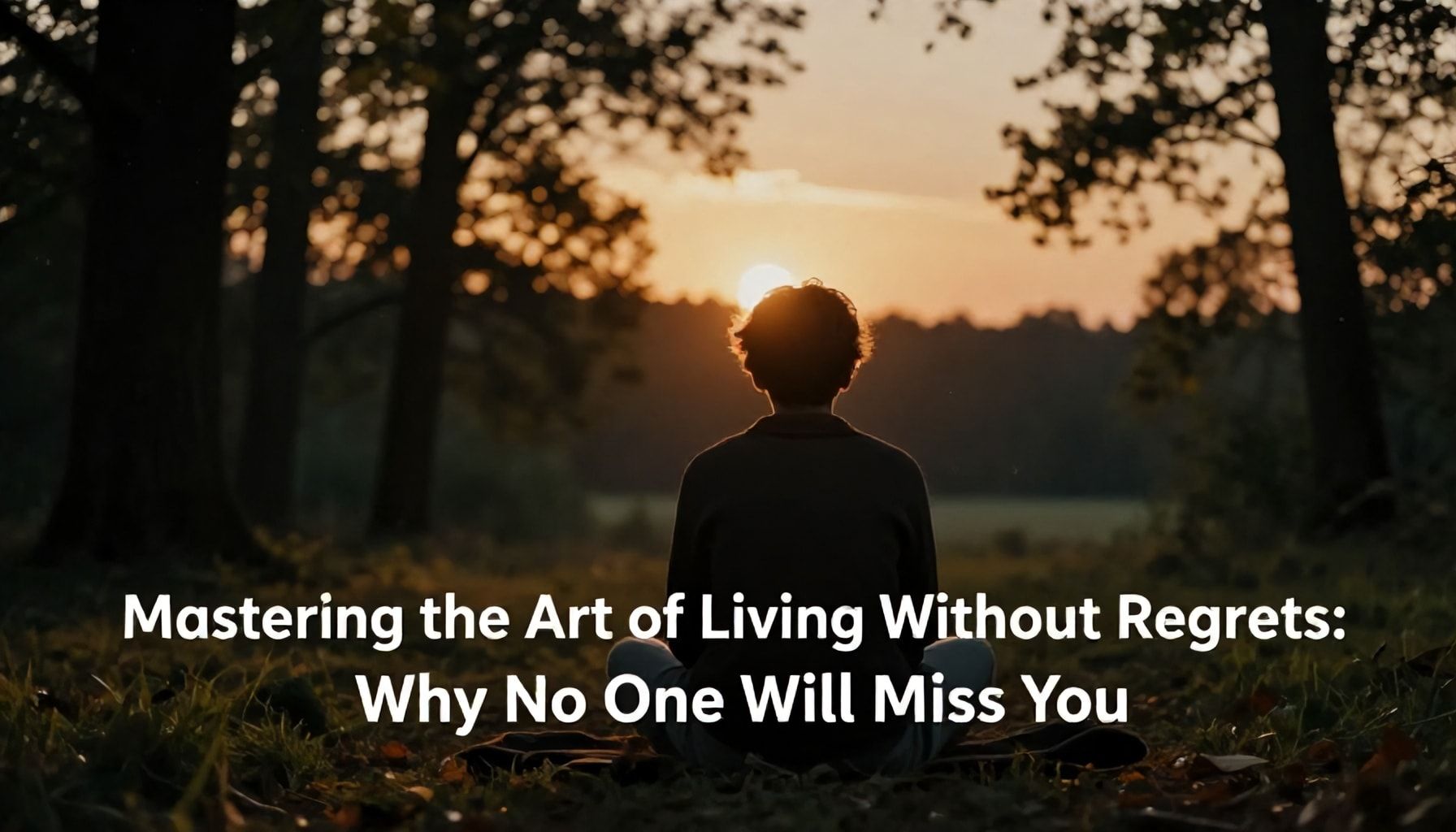 Aprende a vivir sin arrepentimientos: El arte de no importar*