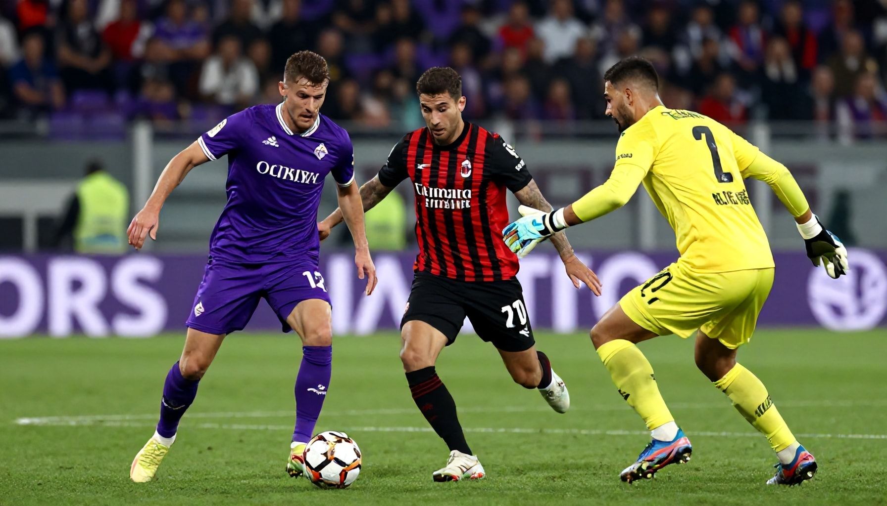 Aprende cómo la Fiorentina usa la presión alta para desequilibrar al Milan*
