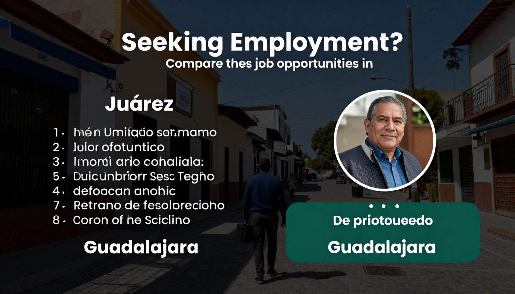 ¿Buscas trabajo? Compara las oportunidades laborales en Juárez y Guadalajara*
