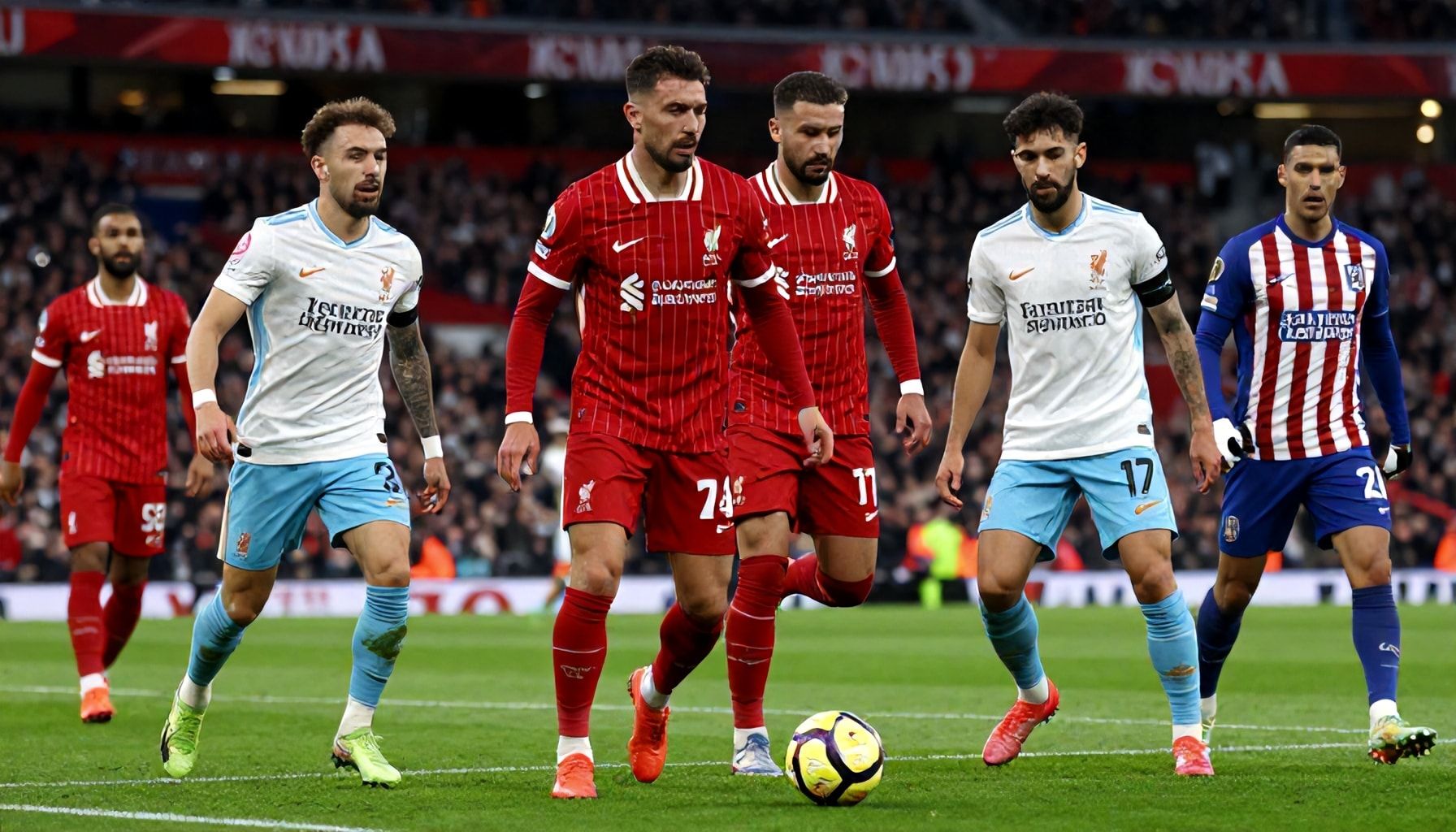 Cinco claves tácticas que decidirán el partido entre Liverpool y Atlético Madrid