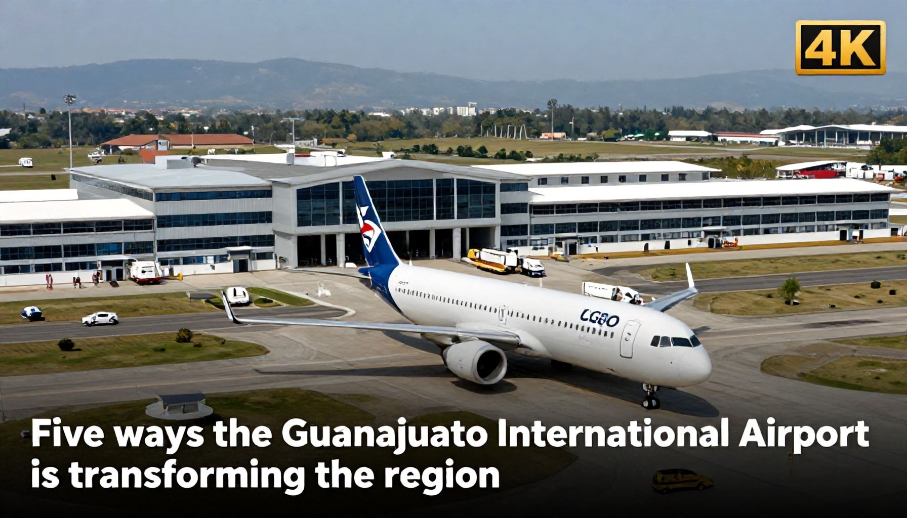 Cinco formas en que el aeropuerto internacional de Guanajuato está transformando la región