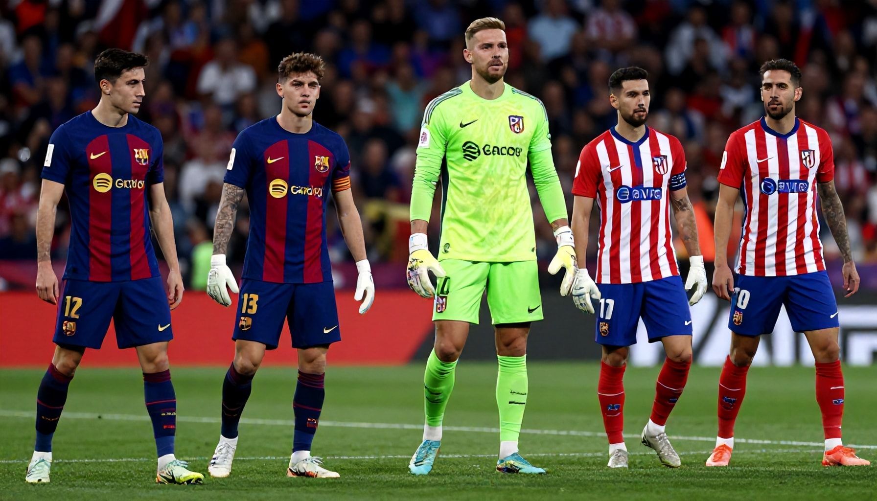 Cinco jugadores que decidirán el partido en el Camp Nou*