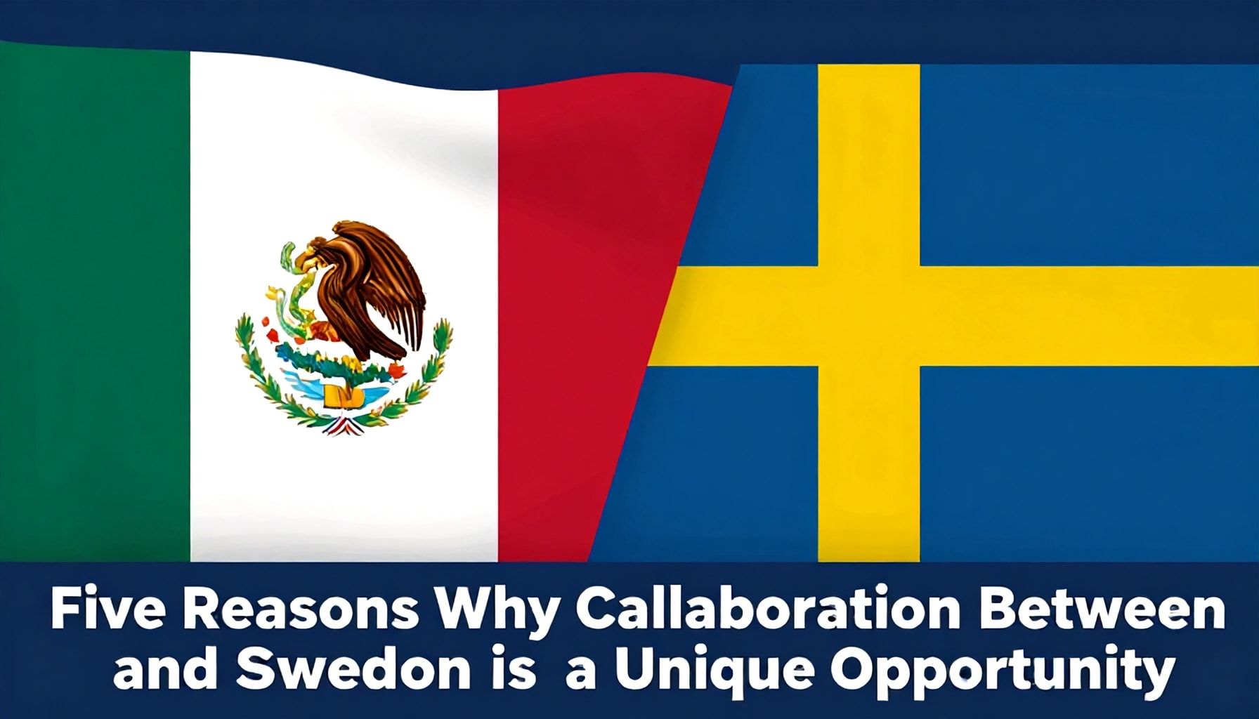 Cinco razones por las que la colaboración entre México y Suecia es una oportunidad única*