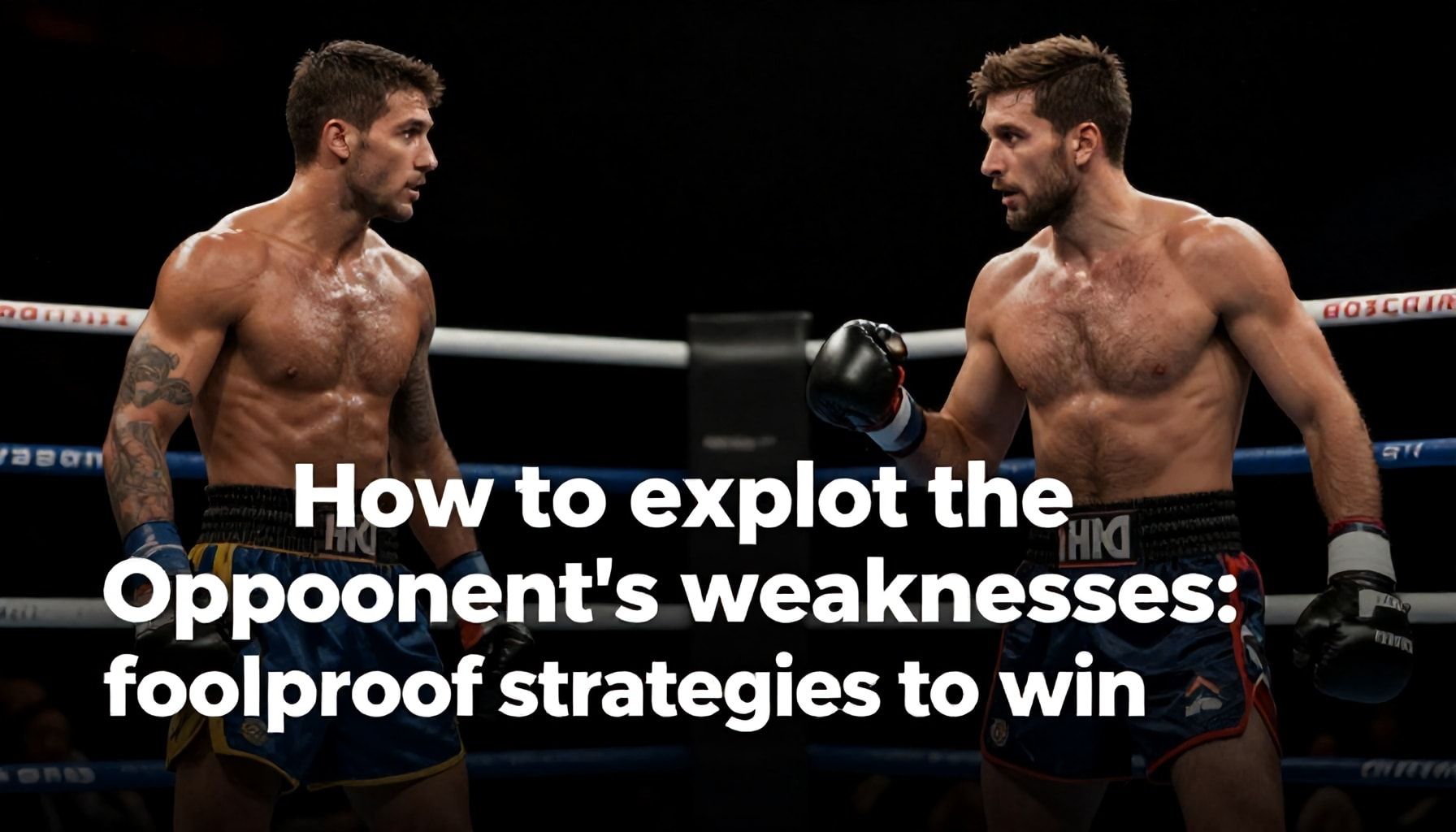 Cómo aprovechar las debilidades del rival: estrategias infalibles para ganar*