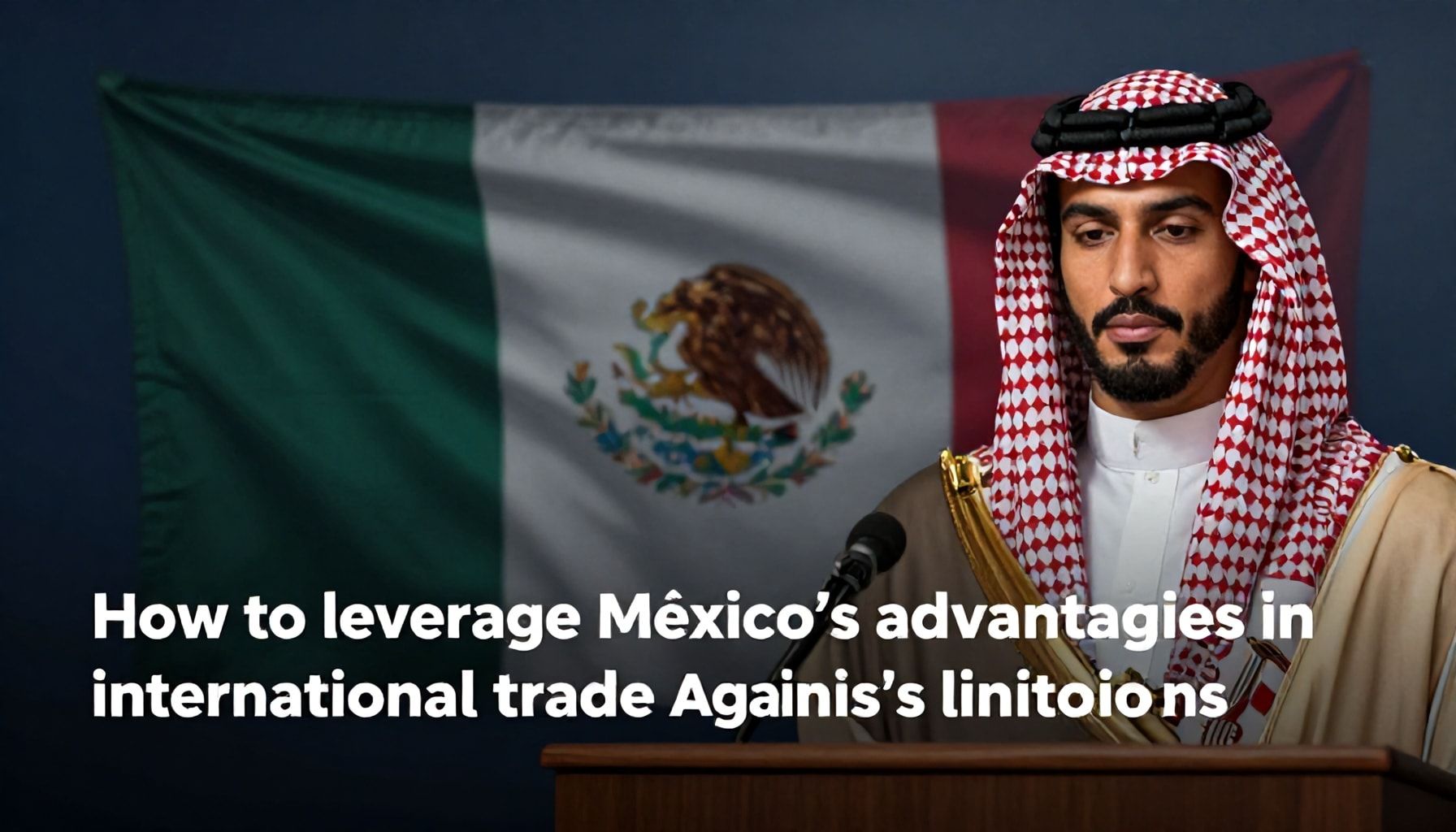 Cómo aprovechar las ventajas de México en comercio internacional frente a las limitaciones de Arabia Saudita*