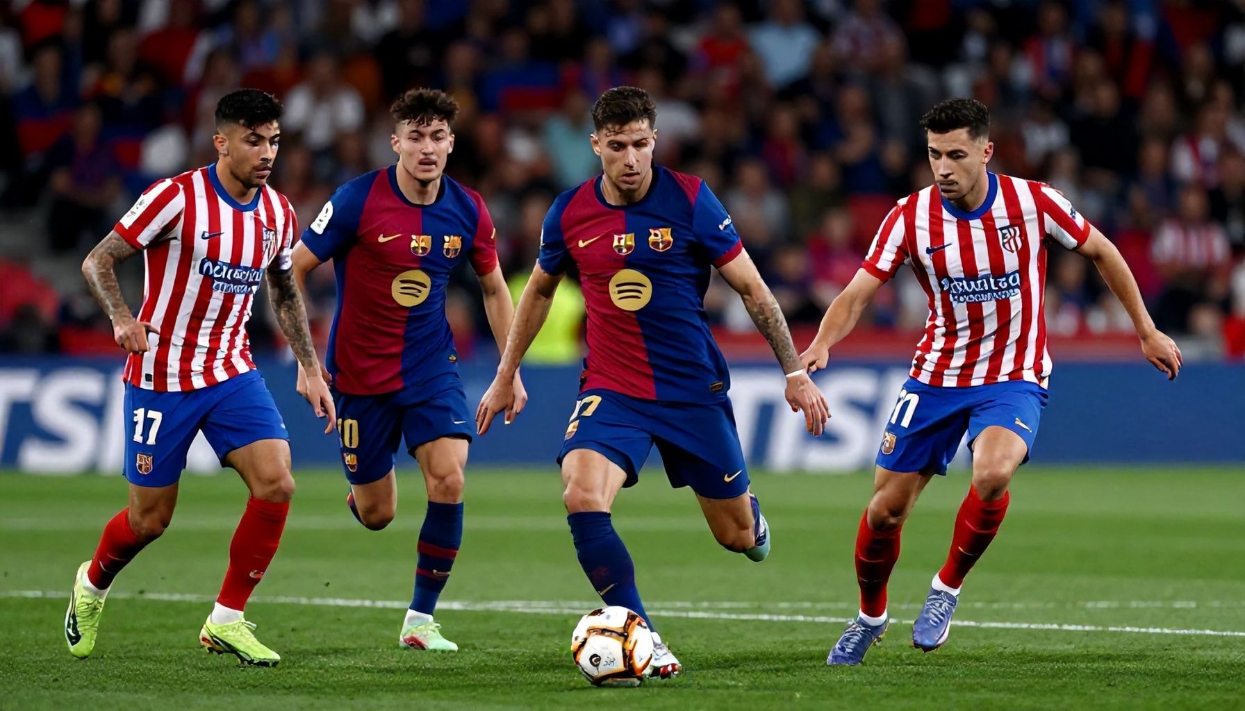 Cómo Barcelona puede romper la defensa de Atlético de Madrid*