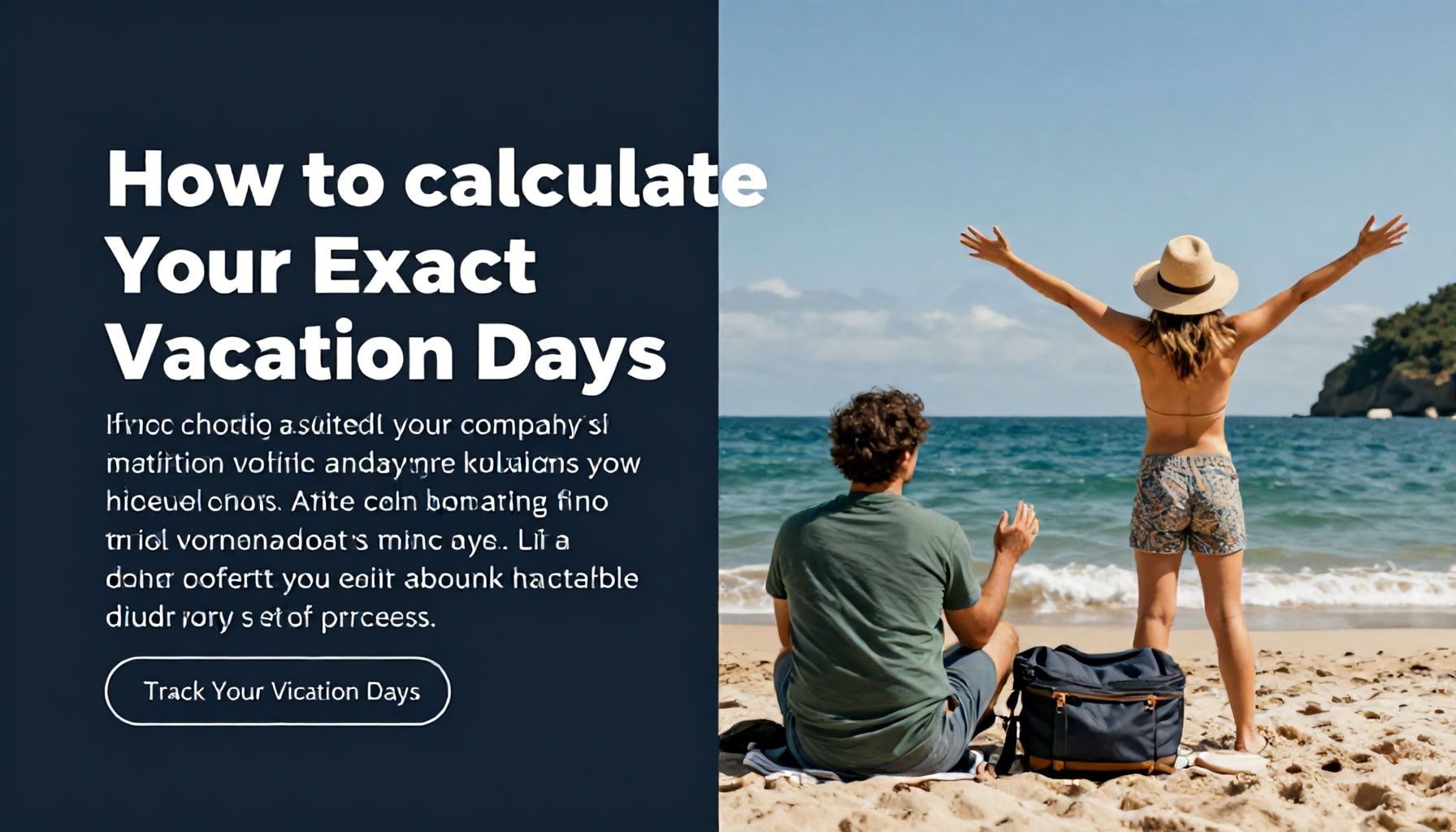 Cómo calcular tus días de vacaciones exactos