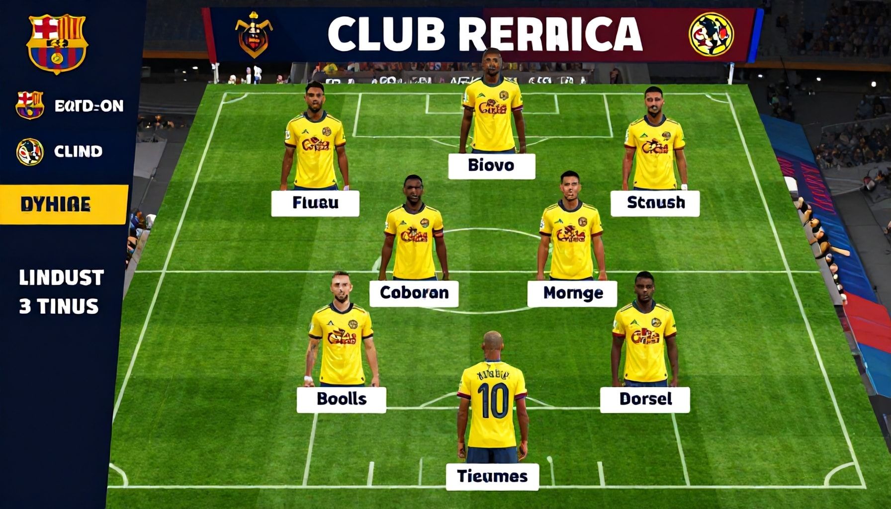 Cómo construir una alineación imbatible contra el Club América