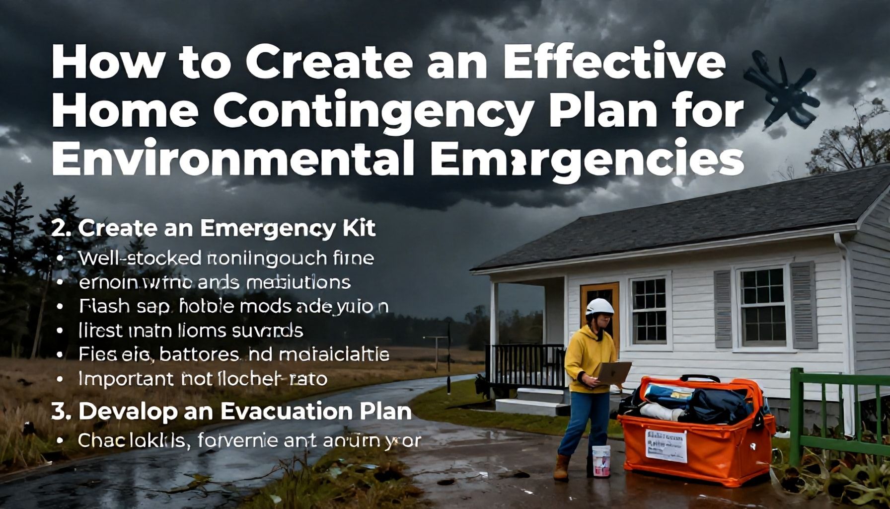 Cómo Crear un Plan de Contingencia Efectivo para tu Hogar