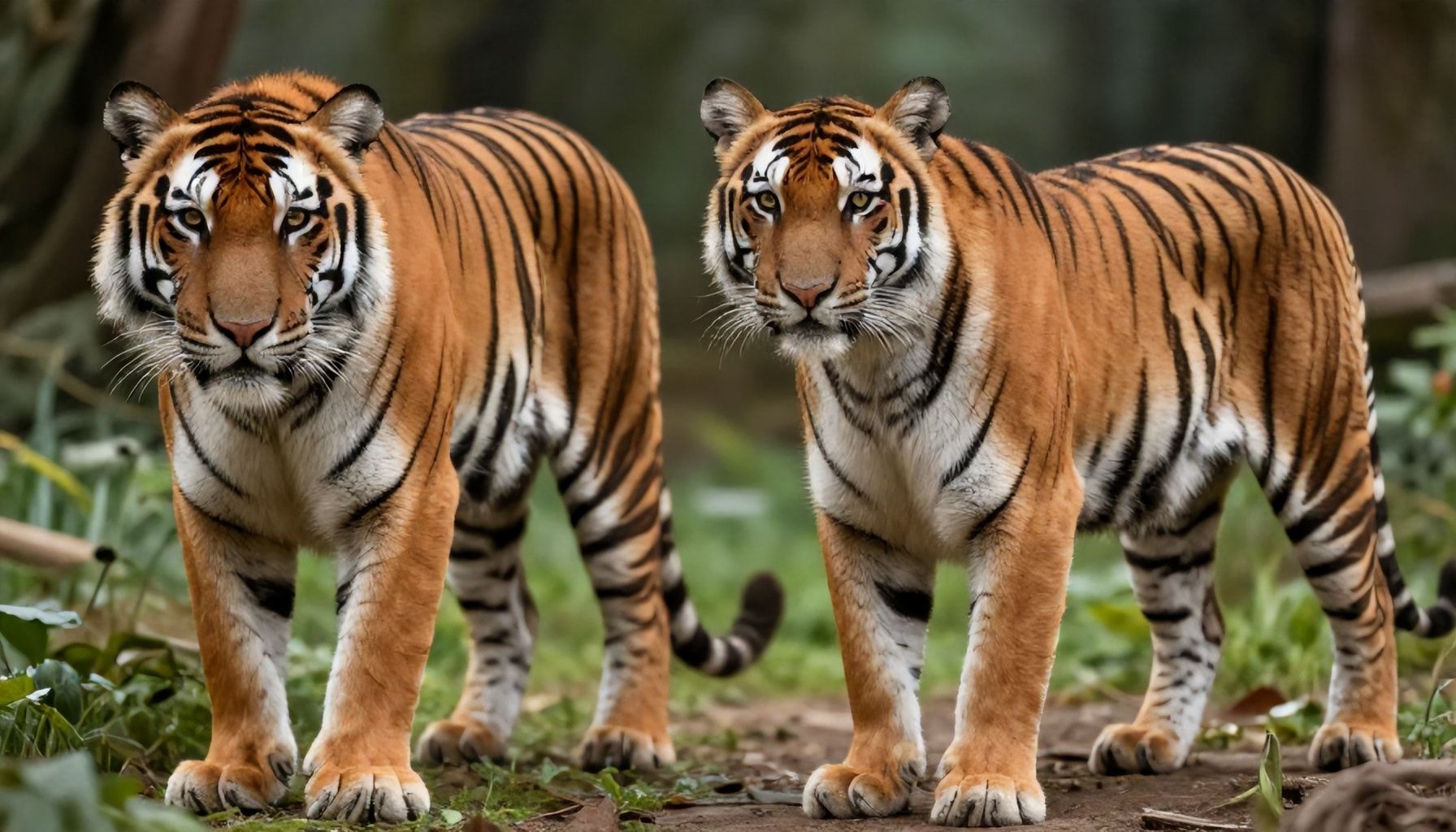 Cómo distinguir a un tigre de un puma: guía rápida para identificar sus rasgos únicos*