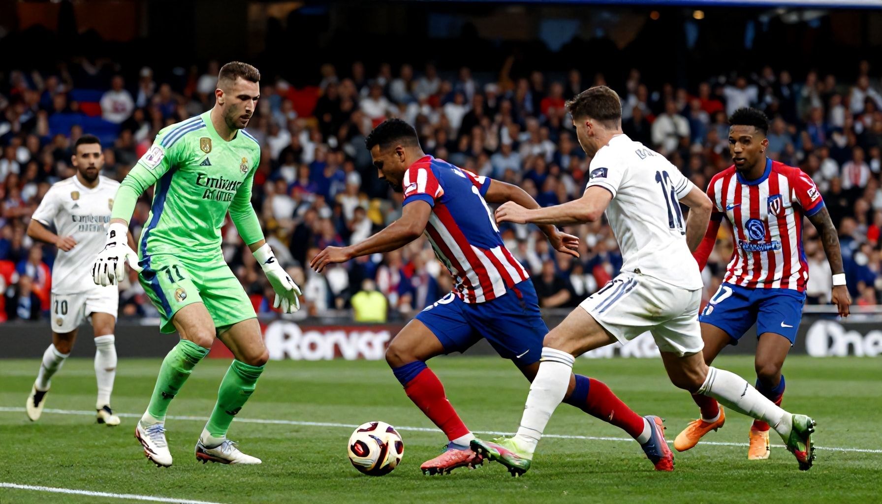 Cómo el Atlético de Madrid desafía al Real Madrid en el Santiago Bernabéu
