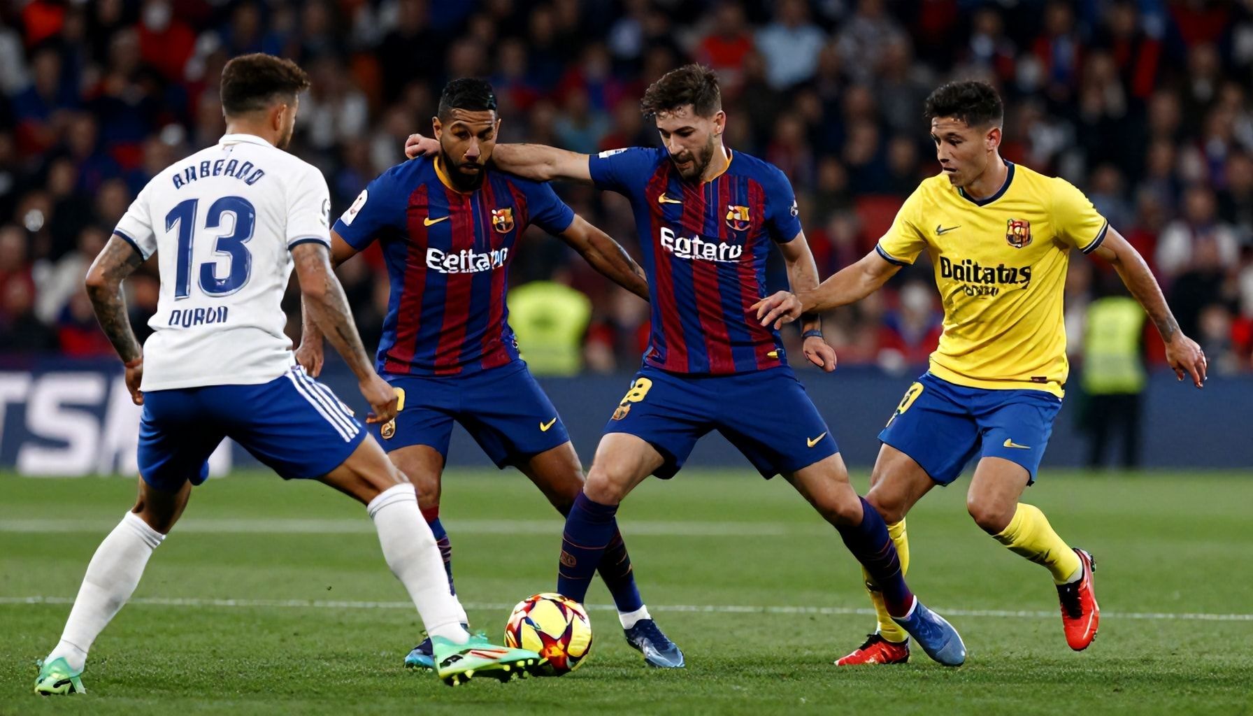 Cómo el Atlético Madrid desafía la possession de Barcelona con su juego defensivo*