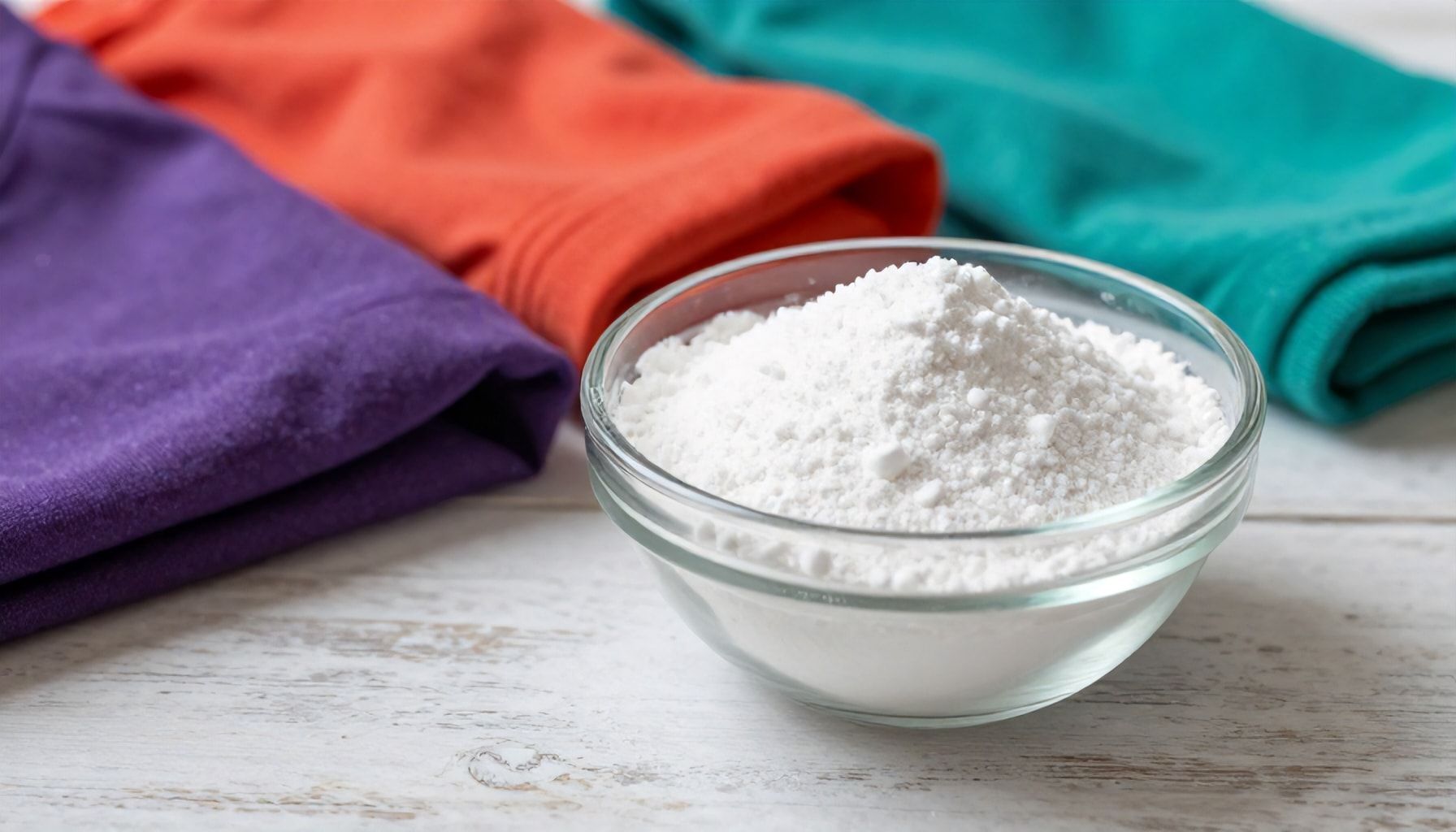 Cómo el bicarbonato de sodio puede salvar tus prendas de colores*