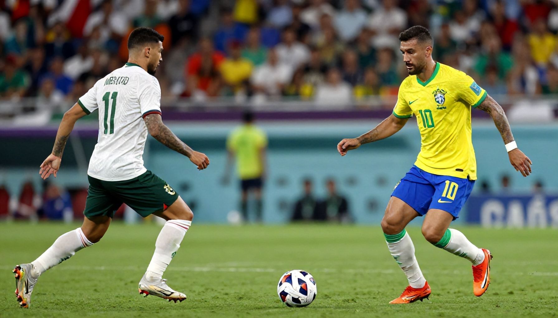 México vs Brasil: Claves para entender su rivalidad futbolística 1 Cómo el estilo de juego define la rivalidad entre México y Brasil*