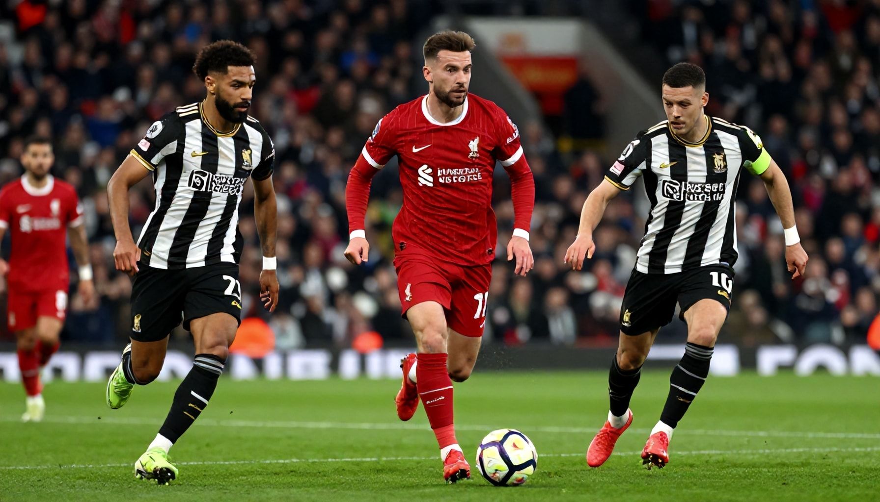 Cómo el Liverpool puede dominar el mediocampo contra el Newcastle*